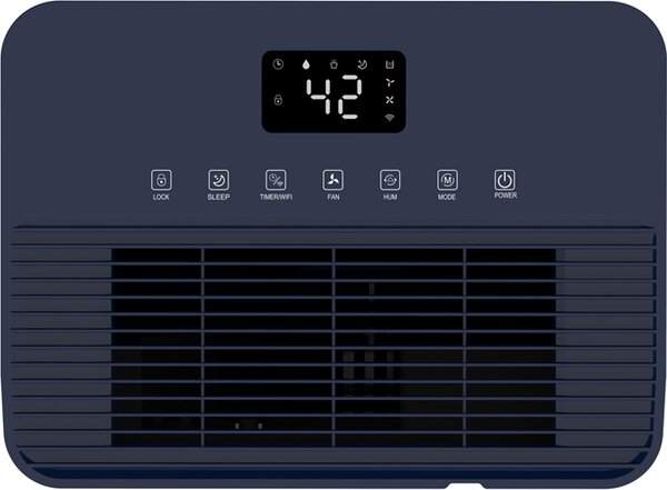 Argo Deumidificatore Portatile per la casa muffa 5,3 Litri 45 dB Potenza 475 Watt Wi-Fi colore Bianco - 492000100 DRYPURYEVOWF31