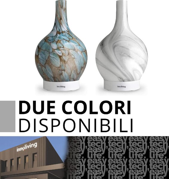 INNOLIVING Diffusore di aromi a ultrasuoni Potenza 5 watt colore Blu - INN-773G