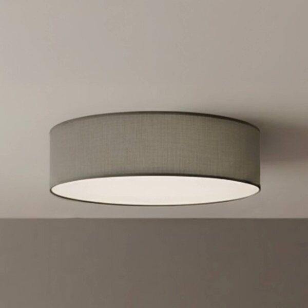Plafoniera soffitto Marshall Milagro Lighting, dimmerabile, Alluminio / Grigio / Zincato, Soggiorno / Sala da pranzo, Legno, Moderno, Plafoniera