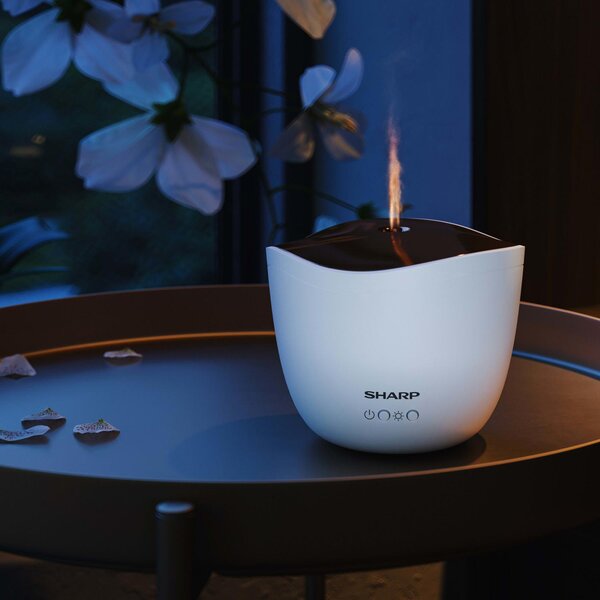 Sharp Diffusore di aromi a ultrasuoni Capacit 200 ml - DF-A1E-W