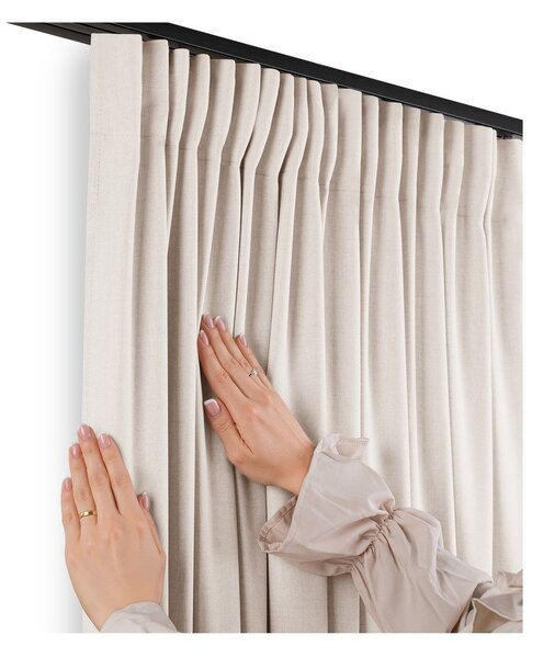 Tenda parzialmente oscurante color crema 265x250 cm Calisto – Filumi