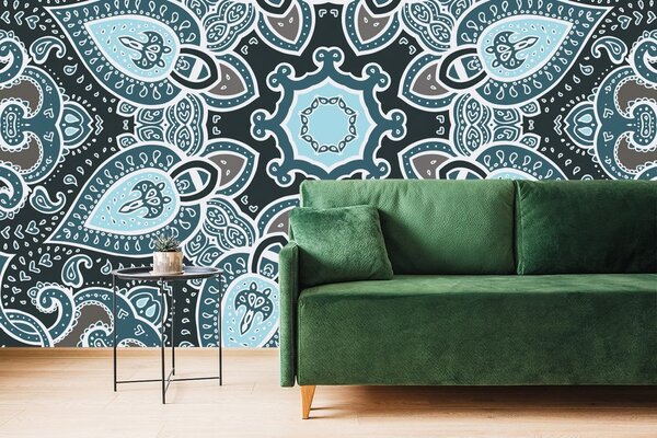 Carta da parati – Mandala con motivo indiano