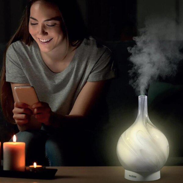 INNOLIVING Diffusore di aromi a ultrasuoni Potenza 5 watt colore Blu - INN-773G