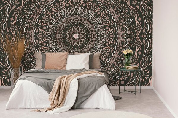 Carta da parati – Mandala in stile vintage