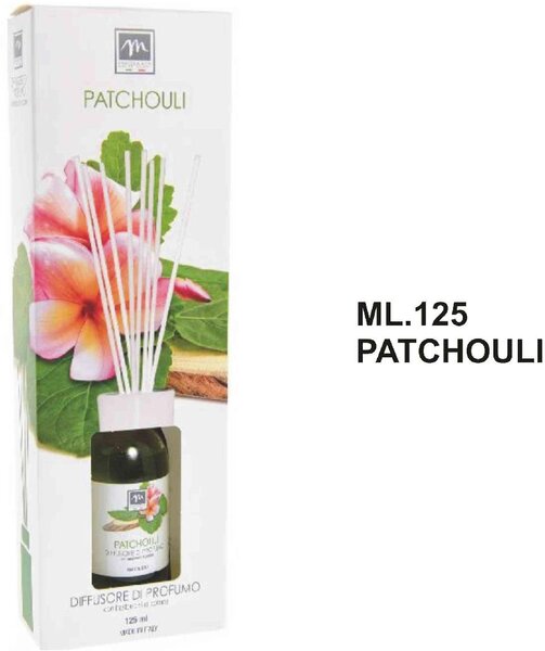 Mercury Diffusore Fragranze Con Bastoncino ml 125 Patchouli - R16569