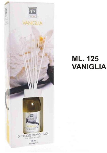 Mercury Diffusore Fragranze Con Bastoncino ml 125 Vaniglia - R16460