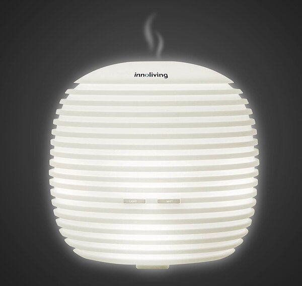 INNOLIVING Diffusore Ultrasuoni di Aromi 150 ml 3 Modalit con Luce multicolor Spegnimento Automatico - INN-762