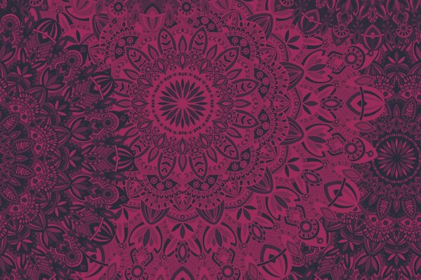 Carta da parati – Mandala stilosa