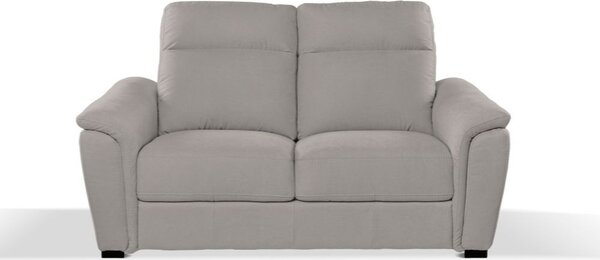 DecHome Divano 2 Posti Moderno in Tessuto Antimacchia Dimensioni 165x96x94 cm colore Elephant - Gonzaga
