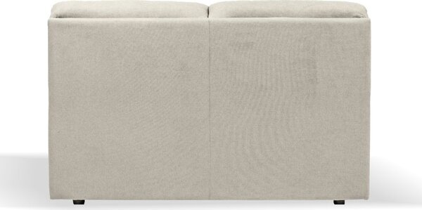 DecHome Divano 2 Posti Moderno in Tessuto Antimacchia Dimensioni 160x98x92 cm colore Beige - Alenda