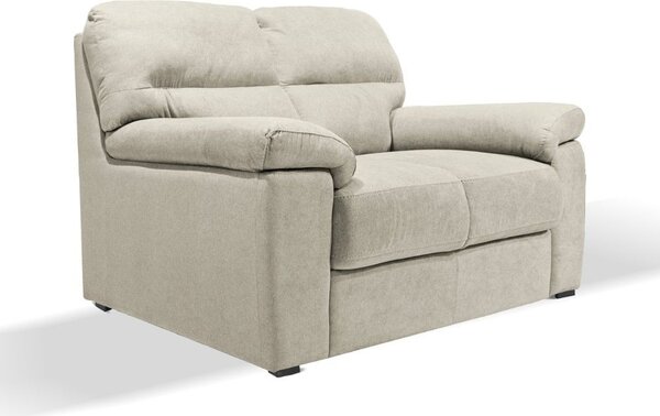 DecHome Divano 2 Posti Moderno in Tessuto Antimacchia Dimensioni 160x98x92 cm colore Beige - Alenda