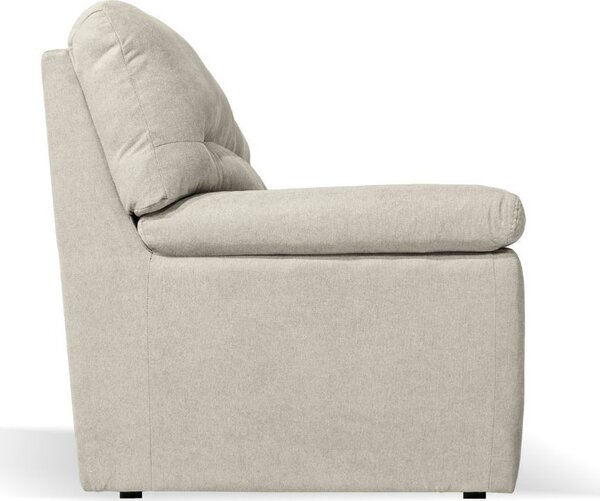 DecHome Divano 2 Posti Moderno in Tessuto Antimacchia Dimensioni 160x98x92 cm colore Beige - Alenda