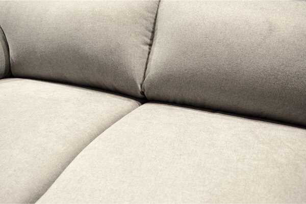 DecHome Divano 2 Posti Moderno in Tessuto Antimacchia Dimensioni 160x98x92 cm colore Beige - Alenda