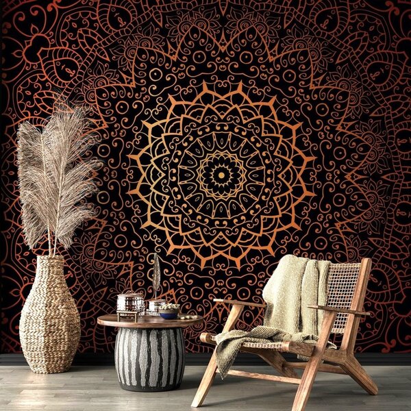 Carta da parati – Mandala vintage in stile indiano