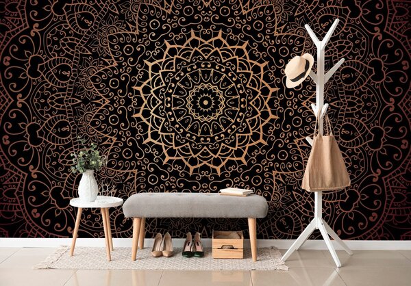 Carta da parati – Mandala vintage in stile indiano