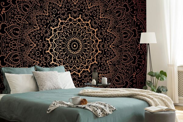 Carta da parati – Mandala vintage in stile indiano