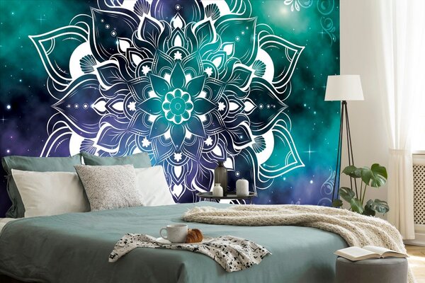 Carta da parati – Mandala moderno con motivo orientale