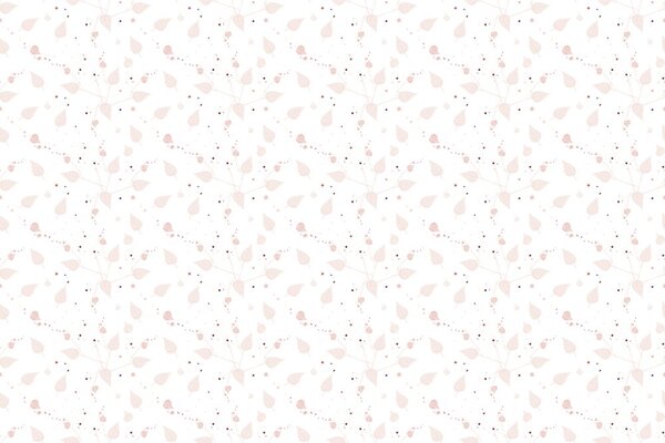 Carta da parati – Foglie delicate
