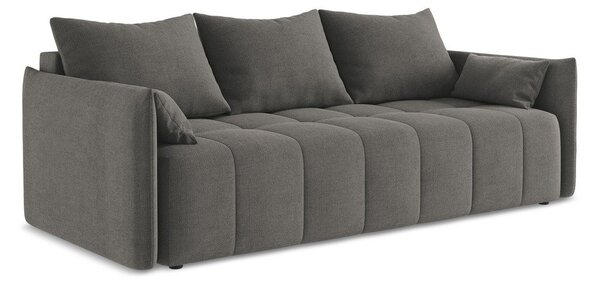 Divano grigio scuro allungabile/con contenitore 225 cm Moku – Makamii