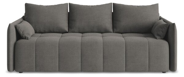 Divano grigio scuro allungabile/con contenitore 225 cm Moku – Makamii
