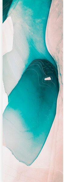 Quadro su tela – Astrazione del fondale marino