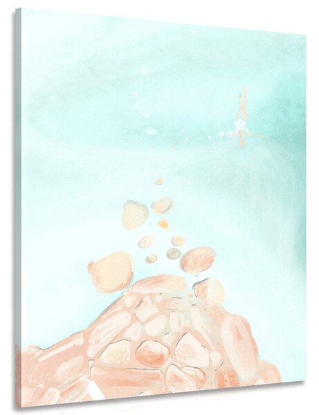 Quadro su tela – Riposo sul mare