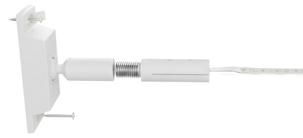 Profilo Sospeso STARLINE Bianca 25m per strisce LED con Banda e fissaggio Variante Lunghezza 25 Metri