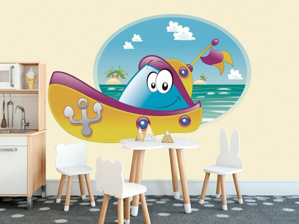 Carta da parati – Avventura in barca