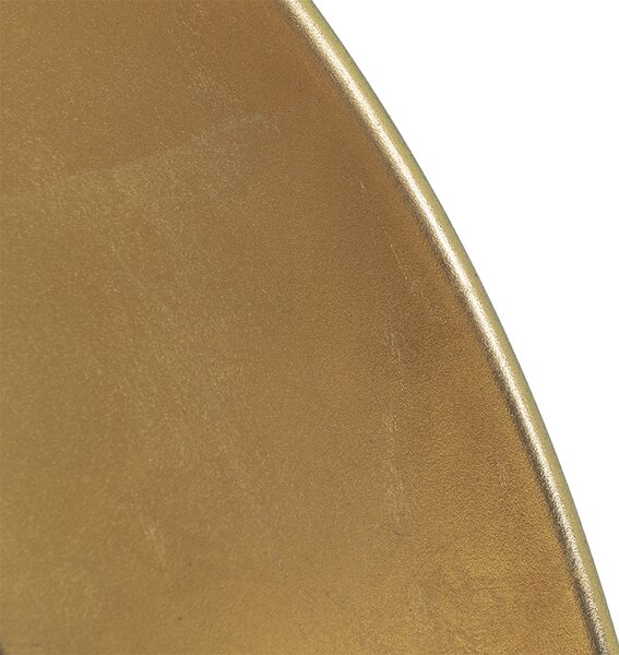 Lampada da terra nera tripode regolabile oro 42 cm - MAGNAX