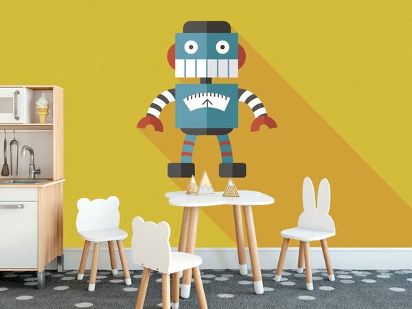 Carta da parati – Robot allegro