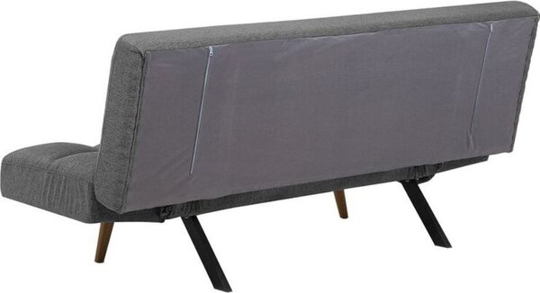 DecHome Divano Letto 2 Posti Moderno in Tessuto Dimensioni 181x81x86 cm colore Grigio - Dube