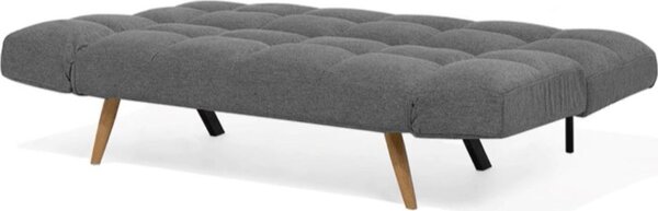DecHome Divano Letto 2 Posti Moderno in Tessuto Dimensioni 181x81x86 cm colore Grigio - Dube