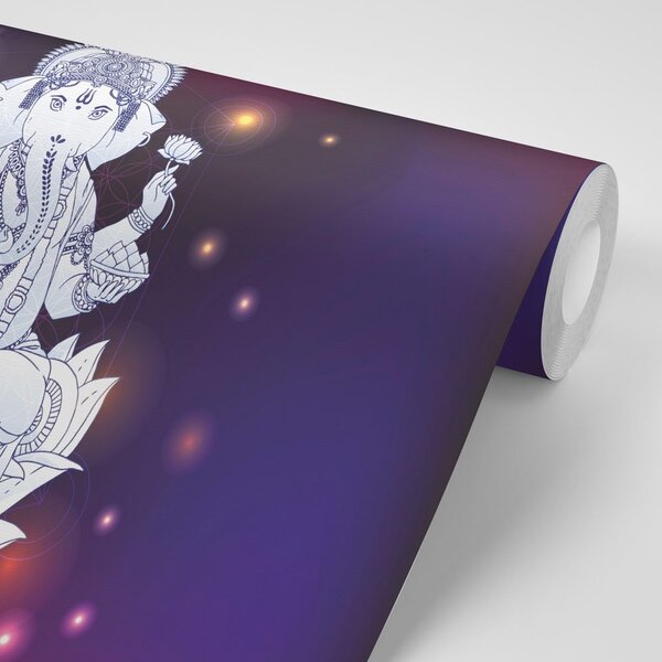 Carta da parati – Buddha Ganesh buddista