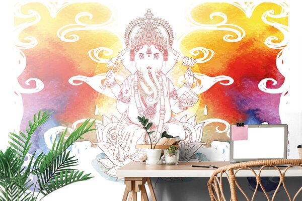 Carta da parati – Ganesh induista
