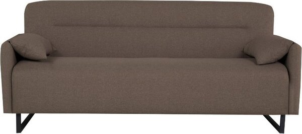DecHome Divano Letto 3 Posti Moderno in Tessuto Dimensioni 199x85x85 CM colore Beige - Odin