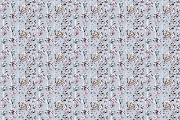 Carta da parati – Bellissimi fiori vintage