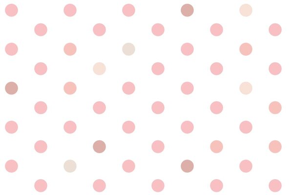 Carta da parati – Punti rosa
