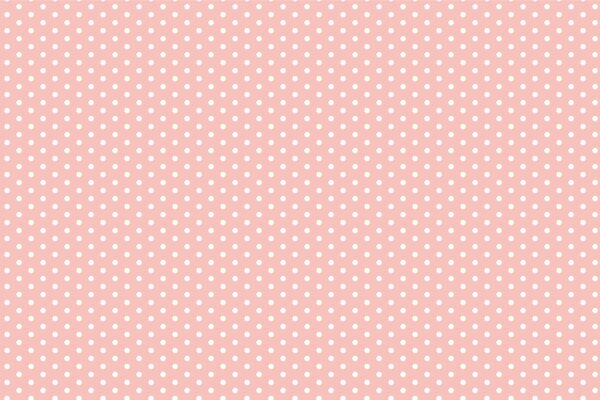 Carta da parati – Sfondo rosa punteggiato di punti bianchi