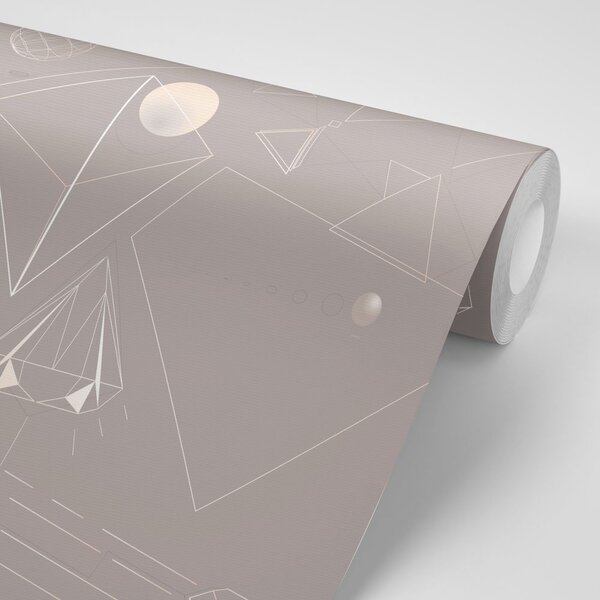 Carta da parati – Geometria astratta
