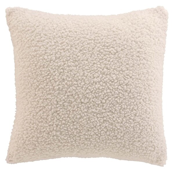 Federa decorativa in sherpa 40x40 cm Woolen – douceur d'intérieur
