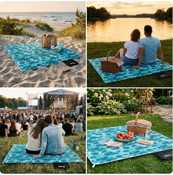 Coperta da picnic mare 2 x 2 m