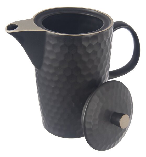 Teiera nera in ceramica 1,3 l Tea Time – Orion