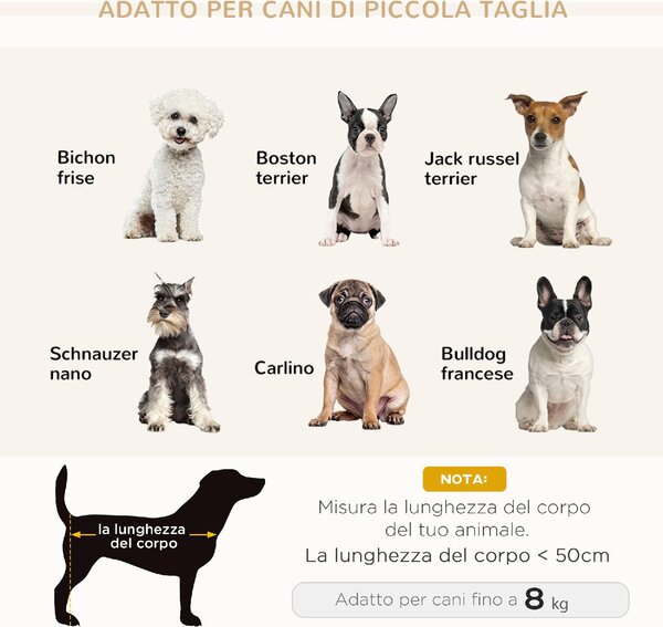 AllMyPets Divano per Cani e Gatti Stile Scandinavo con Cuscino Imbottito in Velluto e Legno 64x45x36 cm colore Grigio - CGA556F