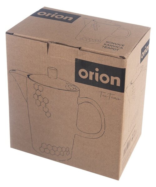 Teiera nera in ceramica 1,3 l Tea Time – Orion