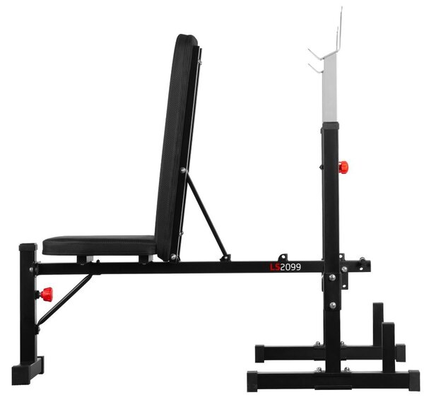 Panca fitness multifunzione HMS con preacher curl e leg extension