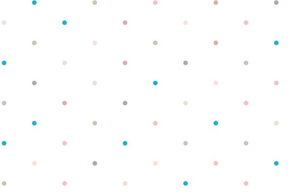 Carta da parati – Piccoli punti colorati