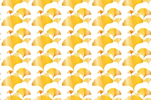 Carta da parati – Foglie d'oro