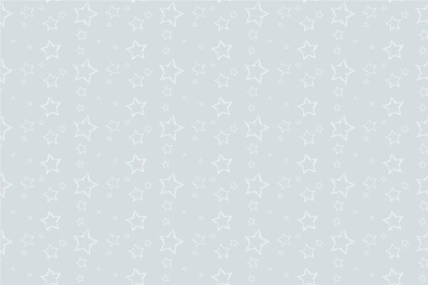 Carta da parati – Stelline spaziali grigie