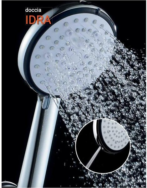 Idro Bric Doccetta da bagno 5 funzioni Idra 5F Cromo - SAPDOC0241CR