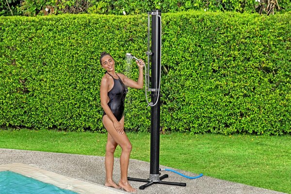 Bestway Doccia da Giardino Solare Altezza 218 cm Capacit 20 Litri colore Nero - 58695 / 24
